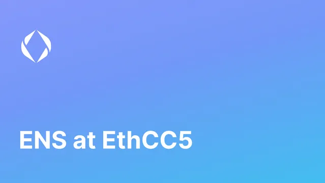 ENS at EthCC5